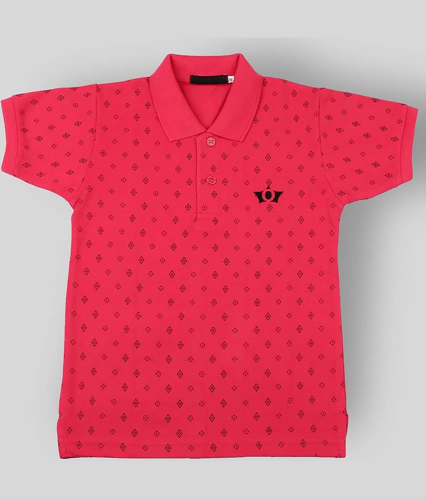 NEUVIN Pack of 1 Boys Cotton Polo T-Shirt ( Blue )