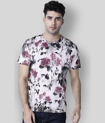 Huetrap Pack of 1 Cotton Regular Fit Men's T-Shirt ( Pink )