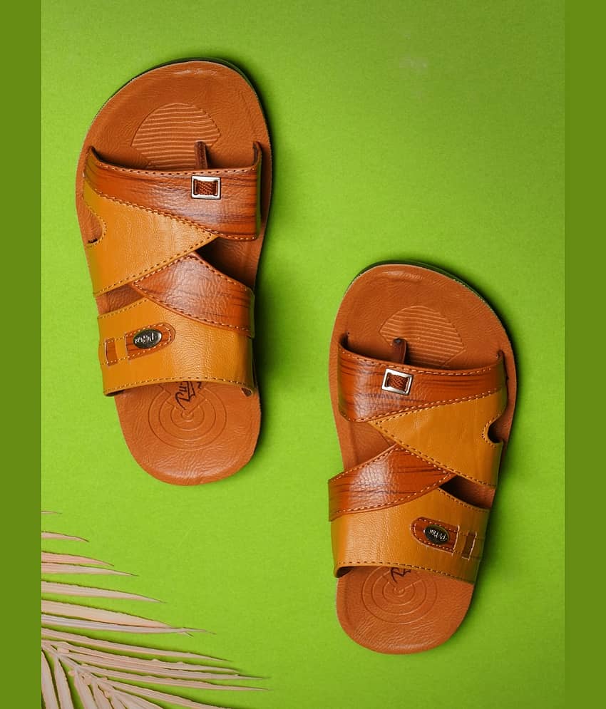 PUPINE - Tan Men's Sandals