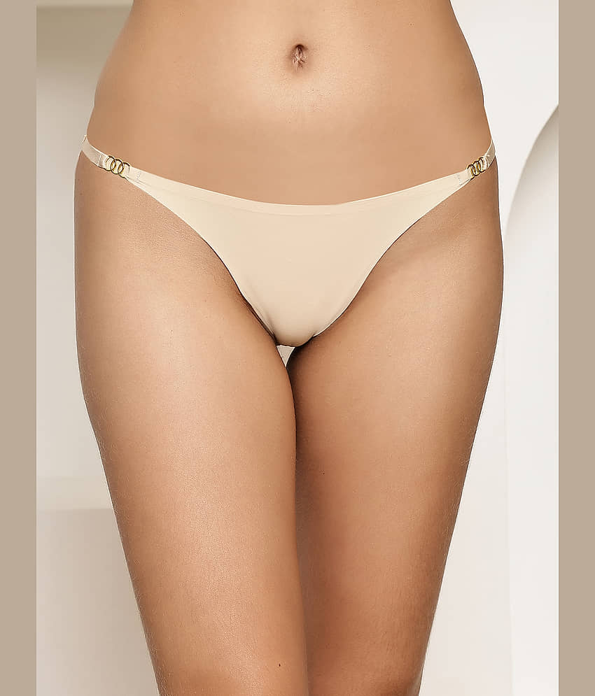 PrettyCat Spandex Bikini ( Blue , Pack of 1 )