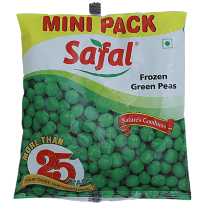 Safal Frozen - Green Peas, 200 g Pouch