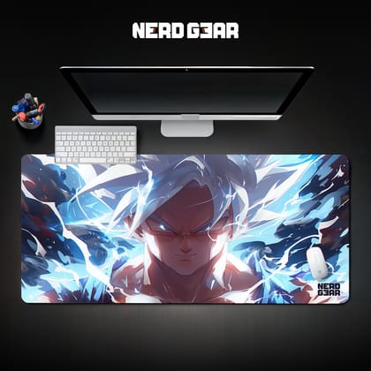 Goku Ultra Instinct NerdMat-28 x 60 cm / Stiched