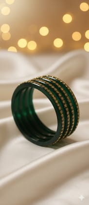 KD Enterprises Traditional Rajasthani Seep Bangles for Women Handcrafted Cultural Bangle Set of 4 KD Enterprises Traditional Rajasthani Seep Bangles for Women Handcrafted Cultural Bangle Set of 4