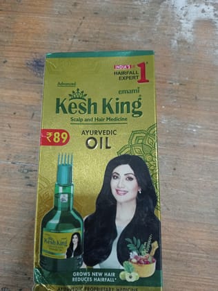 Kesh king Scalp and hair medicine Ayurvedic Oil 