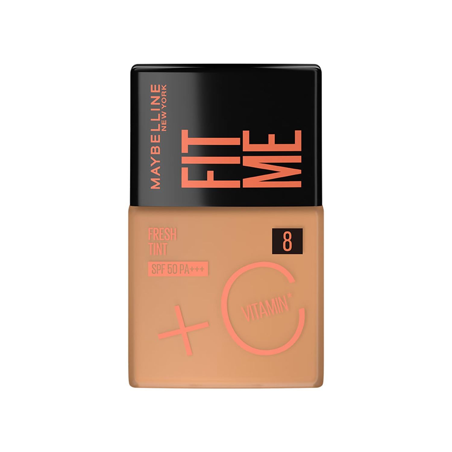 Maybelline New York Fit Me Fresh Tint With SPF 50 & Vitamin C, Shade 08 Maybelline New York Fit Me Fresh Tint With SPF 50 & Vitamin C, Shade 08 - Shade 08 / 30 ml (Pack of 1)