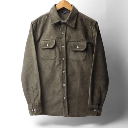 SEAWEED * Corduroy Shirt #41-XS