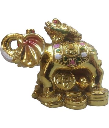 Hatti Vastu Fengshui Money Frog on Elephant