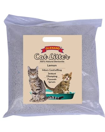 Glenand Cat Litter Bag 5kg Lemon