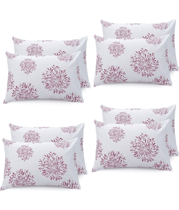 HIDECOR - Pack of 2 Microfibre Polka Dots Standard Size Pillow Cover ( 68.58 cm(27) x 43.18 cm(17) ) - Pink