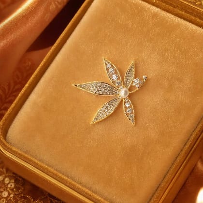 Elayne Floral Luxe Brooch