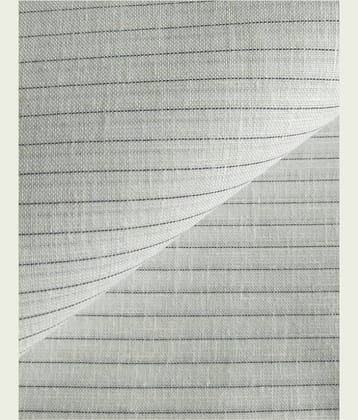 Makhanchor White Linen Men's Unstitched Shirt Piece ( Pack of 1 )