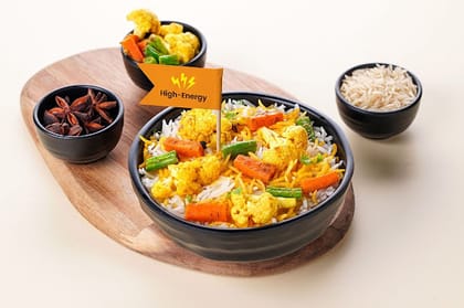 Lucknowi Veg Biryani Bowl (Carbs - 105g)