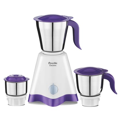 Preethi Crown MG-205 500-Watt Mixer Grinder (White/Purple) Preethi Crown MG-205 500-Watt Mixer Grinder (White/Purple) - White and Purple / Normal