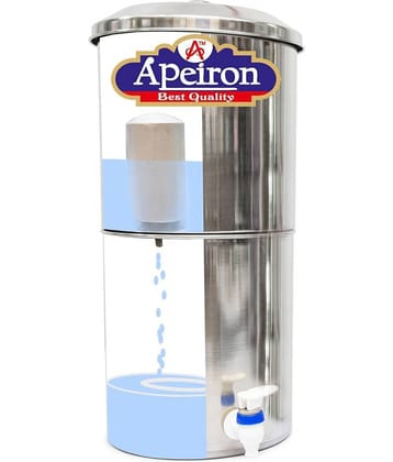 Apeiron Water filter-18 ltr Stainless steel Bottom Loading Water Dispenser