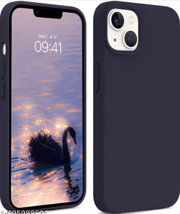Kozykit Back Cover Compatible with iPhone 13 | Liquid Silicone Soft Touch Case | Full Protection Shockproof Slim Back Cover | Stylish Mobile Cover for iPhone 13 (Navy Blue Colour) Kozykit Back Cover Compatible with iPhone 13 | Liquid Silicone Soft Touch Case | Full Protection Shockproof Slim Back Cover | Stylish Mobile Cover for iPhone 13 (Navy Blue Colour)