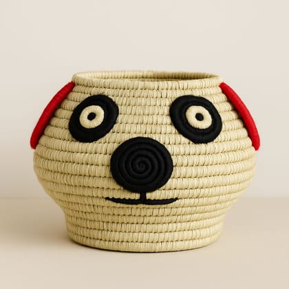 Tiger Grass Textured Flower Vase