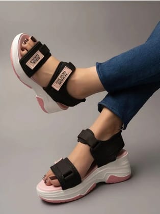 Shozie Black Womens Flats - None