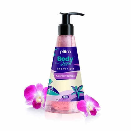 Plum BodyLovin' Orchid-You-Not Shower Gel | SLS-Free Body Wash For Women | Long Lasting Fresh Floral Fragrance | Aloe-Infused Nourishing Body Cleanser For Soft & Smooth Skin (240 ml) Plum BodyLovin' Orchid-You-Not Shower Gel | SLS-Free Body Wash For Wome