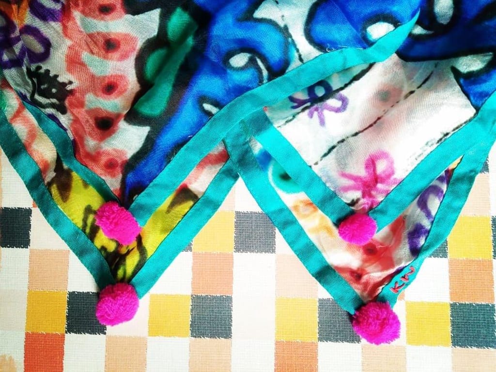 The Story of Waves ' Tabby Silk Stole