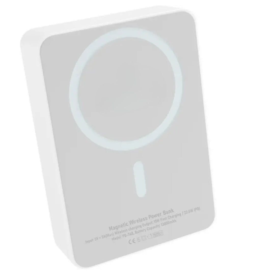 TecSox 5000mAh | Wireless With MagSafe Compact Pocket Size Power Bank | Lithium Polymer