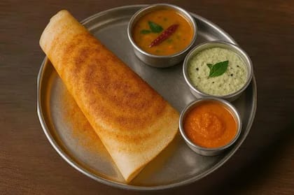 Ghee Podi Masala Dosa