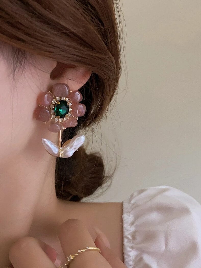 Butterfly Bloom Statement Earrings