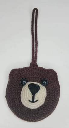 Handmade crochet emoji pouch, cute emoji coin pouch, air pods pouch, keychain pouch, bag charm, multi purpose storage  pouch Pack Of 4