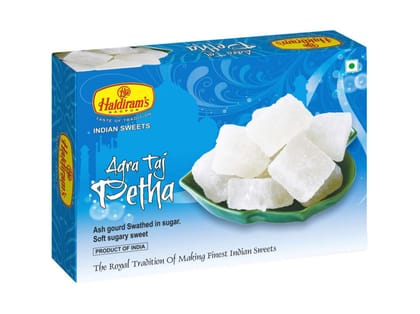 Haldiram's Agra Taj Petha Packed Sweets - 200 Gm - Pack of 2