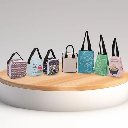 Polyester Astara Printed Lunch Bag