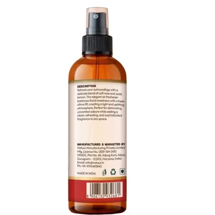 BOTANICAL HOME MIST™ | Air Freshner - Macrocarpal™ | Rose | Lemon | Geranium | Refresh | Uplift | Welcome