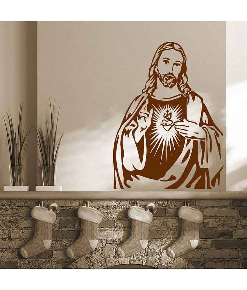 Decor Villa Love U Jesus PVC Wall Stickers