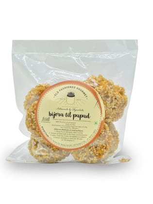 Bijora ,Til Papad-Without urad daal ( regular)