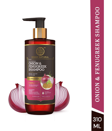 khadi natural Straightening Shampoo 310ml ( Pack of 1 )