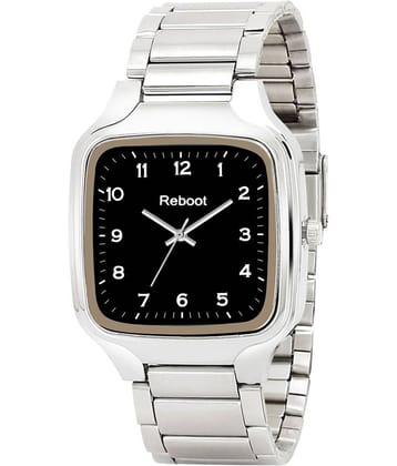 Reboot Silver Stainless Steel Analog Men's Watch