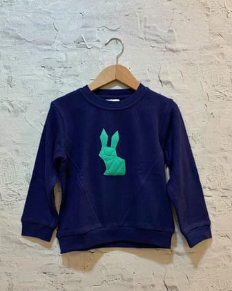 Adorable Bunny Sweatshirt-6-9 months