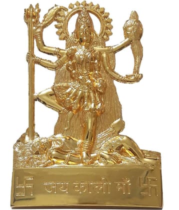 Shri Astha Vinayak Brass Goddess Durga Idol ( 10 cm )