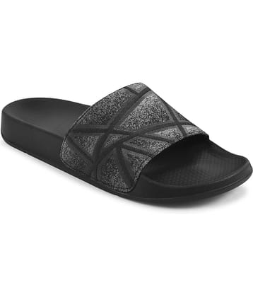 Trulite Black Men's Slide Flip Flop