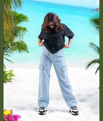 9x denims - Blue Denim Regular Fit Women's Jeans ( Pack of 1 )