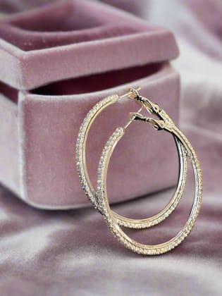 Glimmer Hoop Earrings