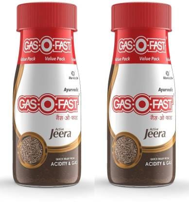 GasOFast Active Jeera Bottle 100 gm (Pack of 2)