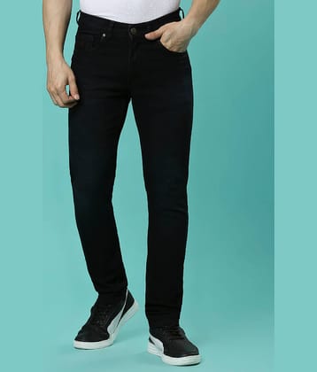 HJ HASASI Regular Fit Acid Wash Men's Jeans - Black ( Pack of 1 )