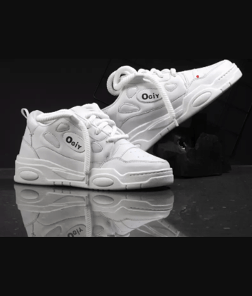 HiDa White Men's Outdoor Shoes