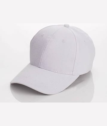 Alamos Pack of 1 Cotton Blend Men's Cap ( White )