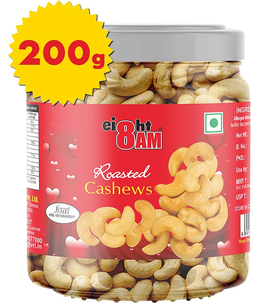 8 AM Cashew nut (Kaju) 200 g