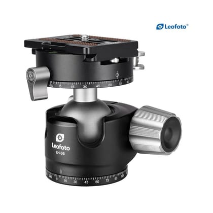 Leofoto LH-36PCL Plus NP-60 36mm Low Profile Ball Head with PC