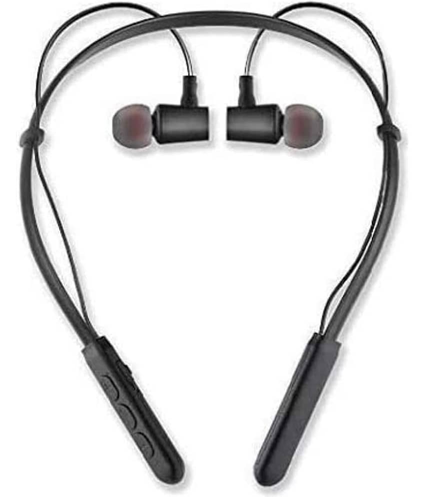 ATIPRIYA In-the-ear Bluetooth Headset with Upto 30h Talktime Deep Bass - Black