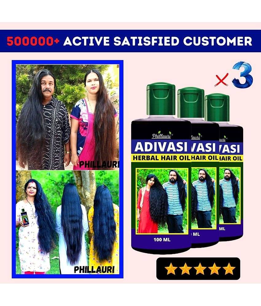 Phillauri - Anti Hair Fall Almond Oil 300 ml ( Pack of 3 )