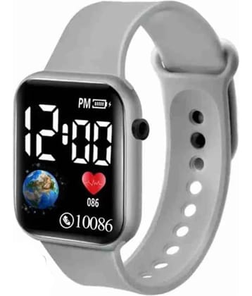 Fadiso Fashion Dark Grey Dial Digital Boys Watch ( Pack of 1 )