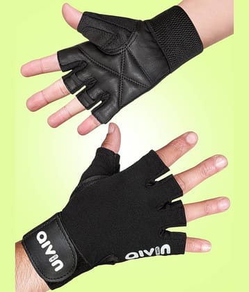 Aivin Booster Unisex Neoprene Gym Gloves For Professional Fitness Training and Workout With Half-Finger Length
