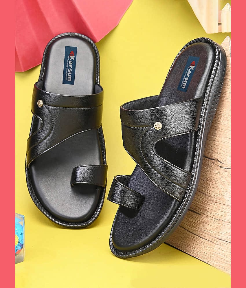 Karsun - Black Men's Sandals